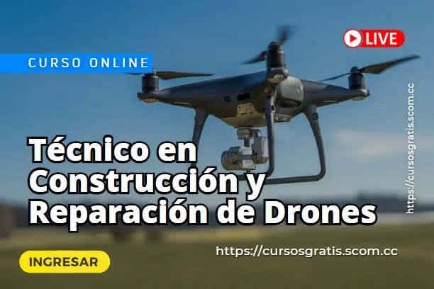 Curso Técnico En Construcción Y Reparación De Drones